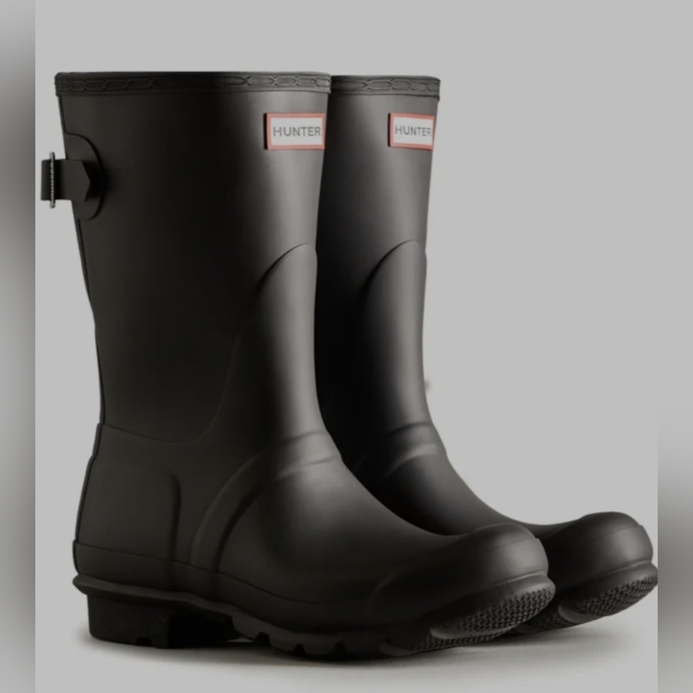 NEW Women's Original Back Adjustable Short Rain Boots (Size 10)